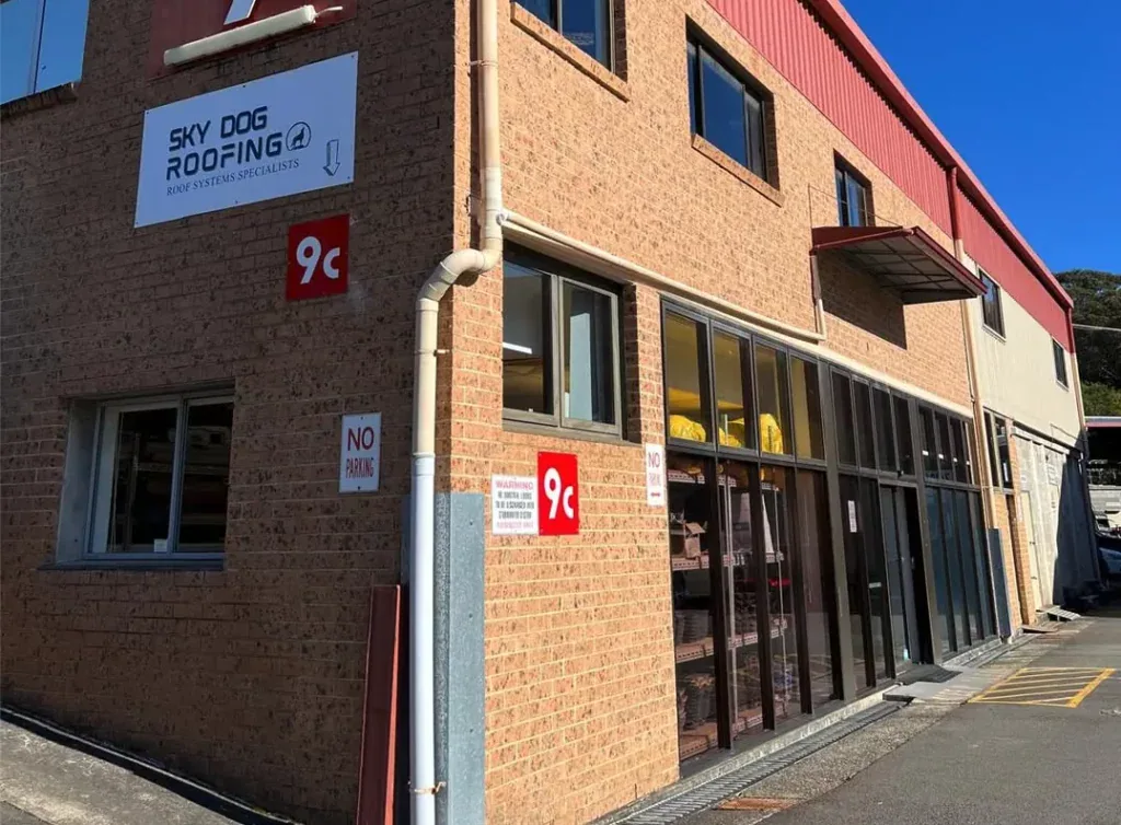 Sky Dog Roofing office in Brookvale