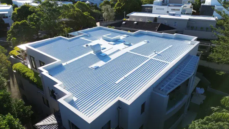Commercial roofing project in Rose Bay