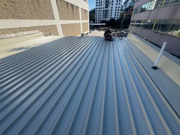 Commercial roofing project in St Leonards