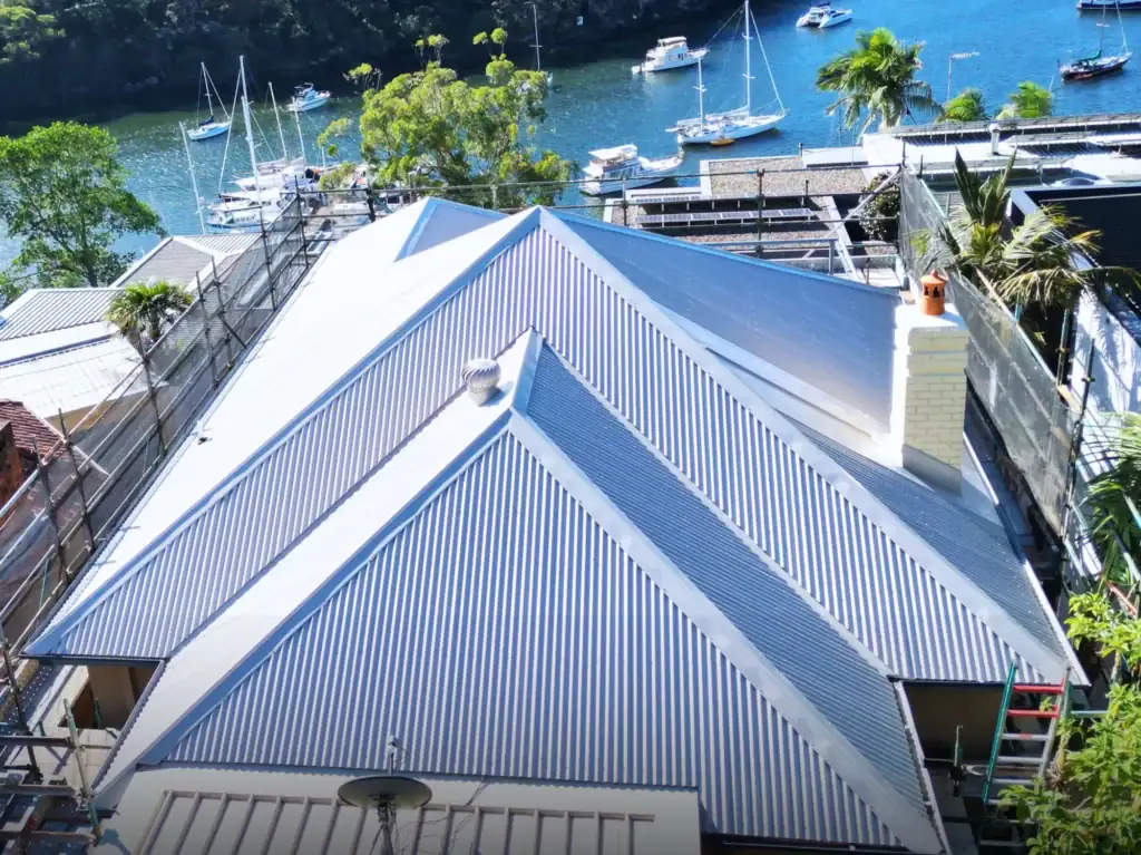 Roof replacement in Cammeray