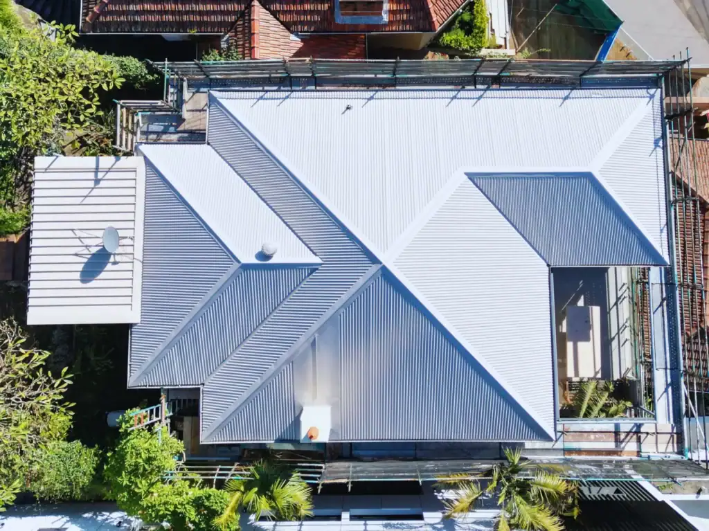 Roof replacement in Cammeray