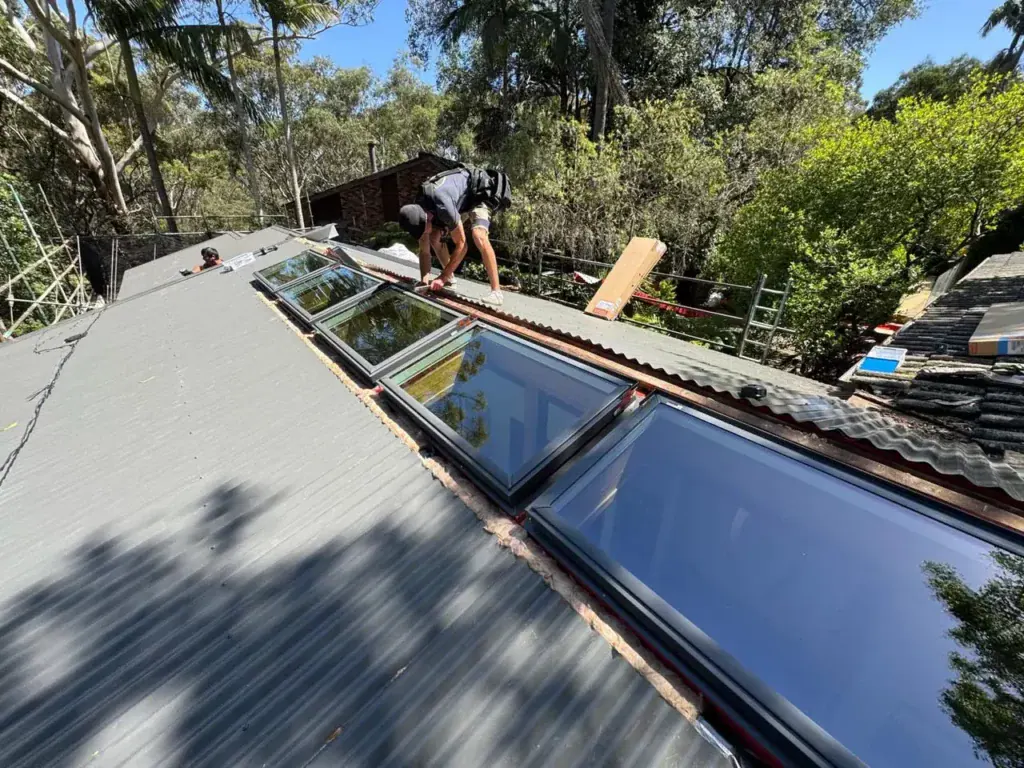 Roof replacement in Chatswood