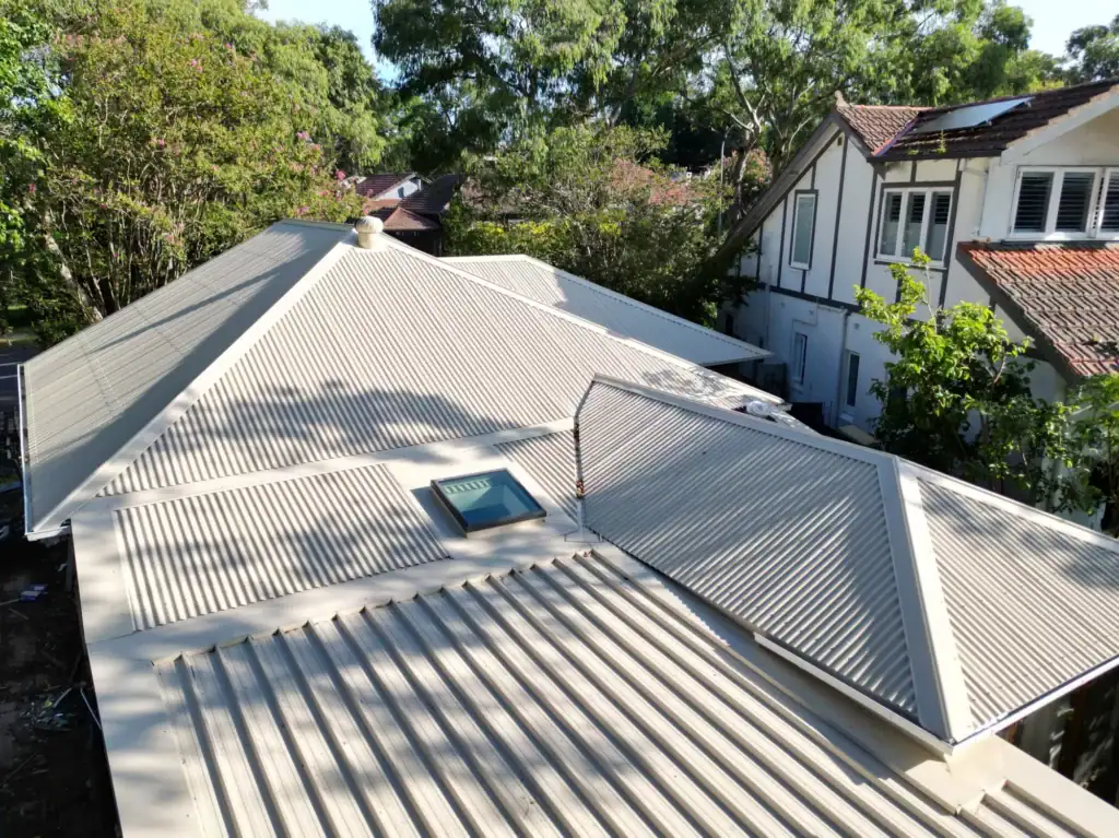 Roof replacement in Lane Cove