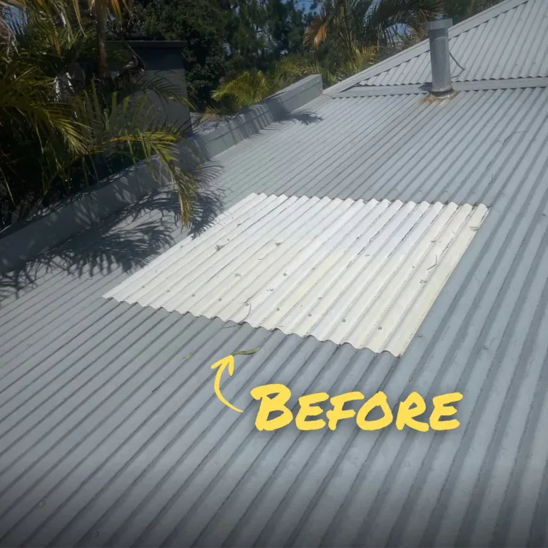 Residential roofing in Balgowlah (before)