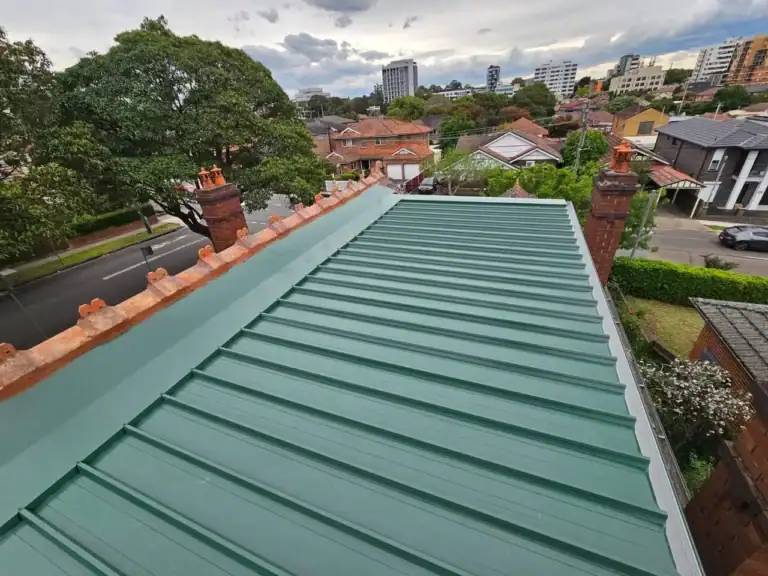Residential roofing in Burwood (after)